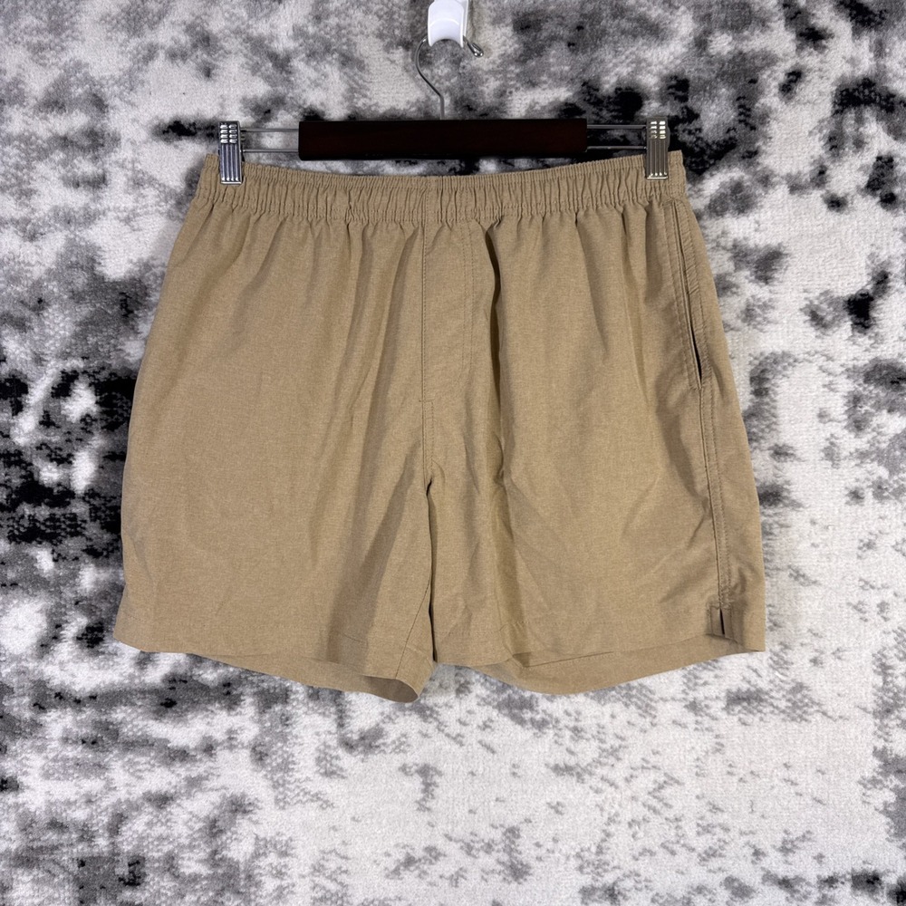 Chubbies Shorts Mens Size Medium Beige Performance Stretch 5.5" Casual Pool